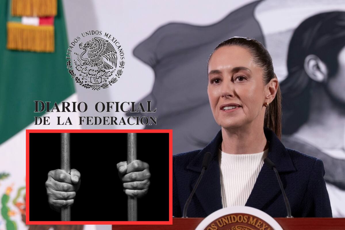 Sheinbaum publica reforma sobre prisión preventiva oficiosa; entra en vigor hoy 1 de enero de 2025