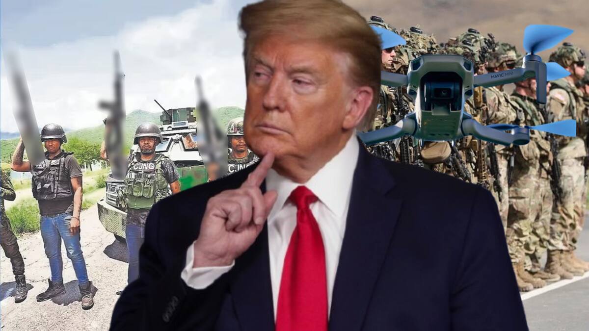 ¿Tropas o drones? Así es cómo Trump planea combatir a los cárteles de México y el extranjero tras firmar orden