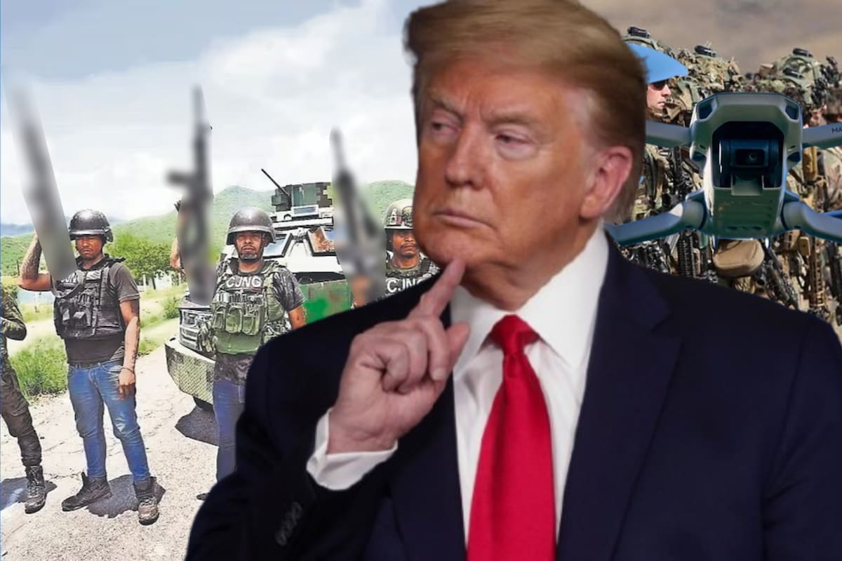 ¿Tropas o drones? Así es como Trump planea combatir a los cárteles de México y el extranjero tras firmar orden