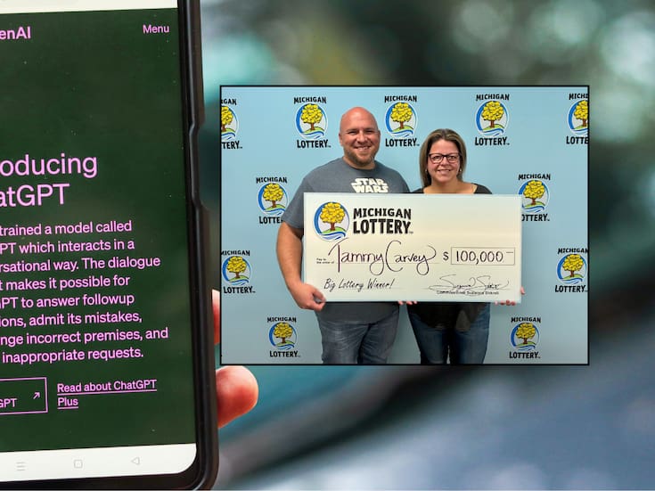 Mujer se ganó 2 millones de pesos en la lotería usando los números que le dio ChatGPT