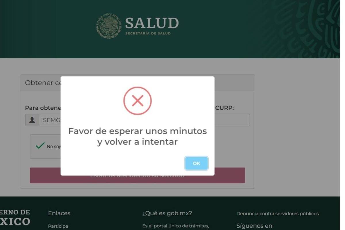 Casi 3 mil personas no cuentan con certificado de vacunación en Sonora; Bienestar informa cómo obtenerlo