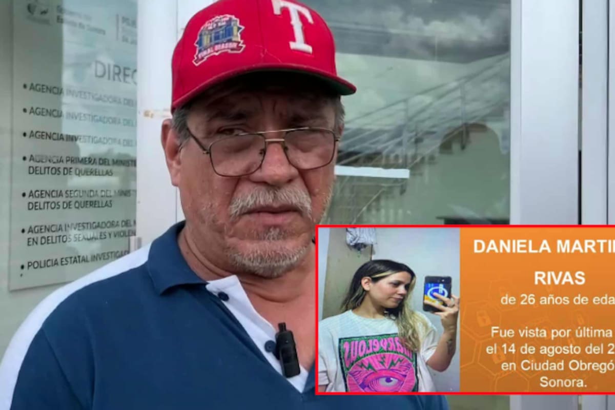 Pide que le regresen a su hija con bien: Padre de joven presuntamente privada de la libertad en Ciudad Obregón
