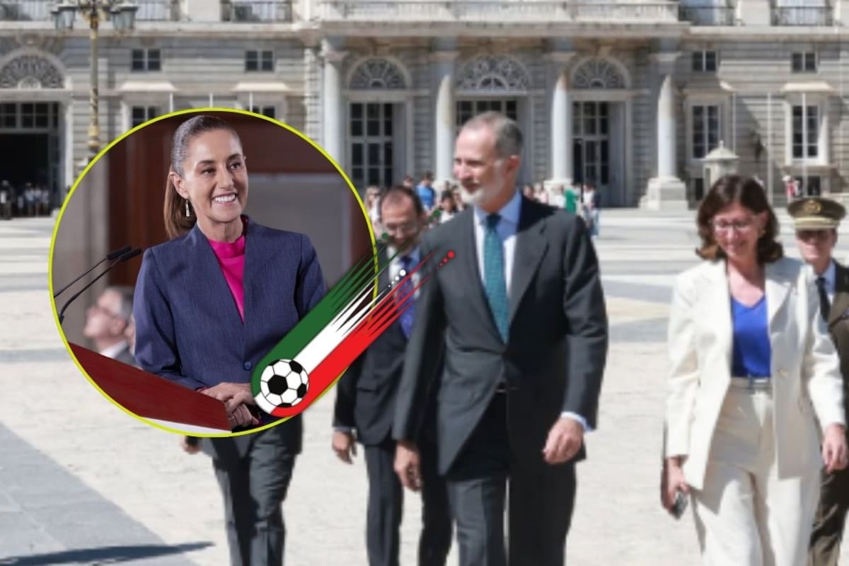 Rey Felipe VI se reunirá con Claudia Sheinbaum en Palacio Nacional un día antes del partido España-Uruguay del Mundial 2026