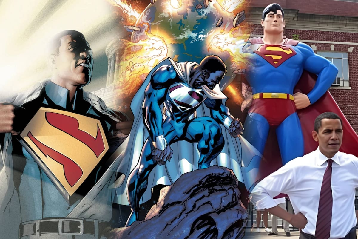 La ciencia revela que Superman sería negro en la vida real… y el multiverso de DC lo confirma con tres icónicas versiones