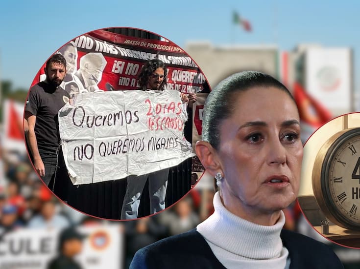 “No reduce nada”: trabajadores acusan simulación histórica y estallan frente al Senado por la jornada laboral de 40 horas