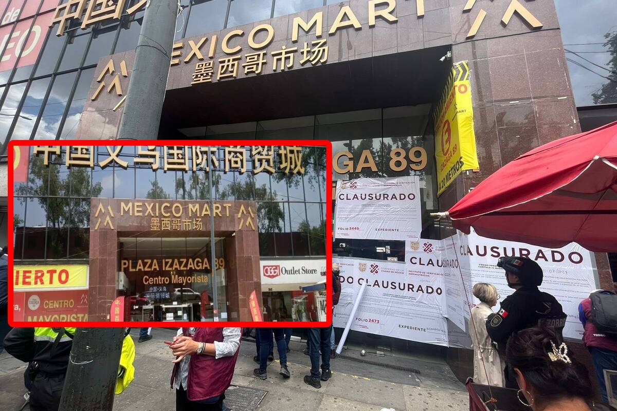 México Mart: La verdad tras la clausura de la plaza china en la calle Izazaga 89 de la CDMX
