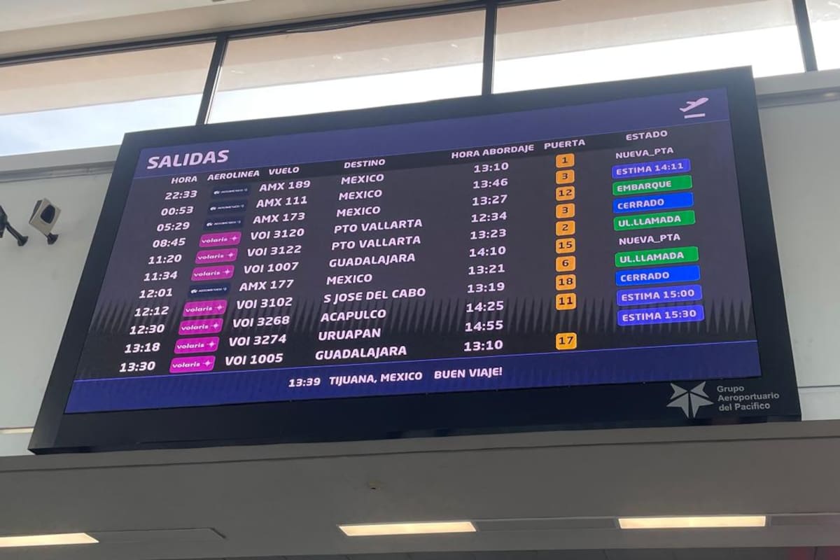 Urge tecnología Categoría 3 en el Aeropuerto de Tijuana para evitar el caos por neblina