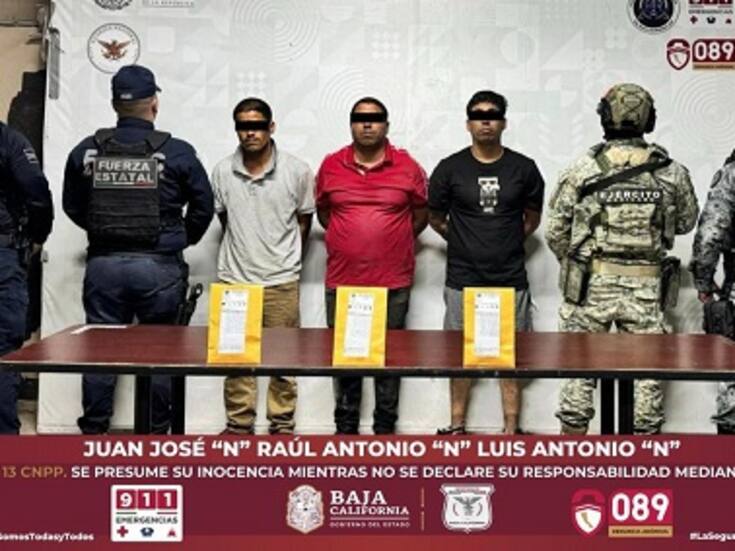 Tres detenidos con droga en predio asegurado por la FGE en Pueblo Nuevo