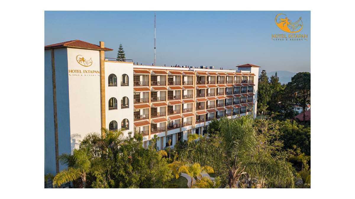 Imagen del Hotel Ixtapan, donde el ex presidente Enrique Peña Nieto fue captado durante su reaparición pública. | Archivo GH