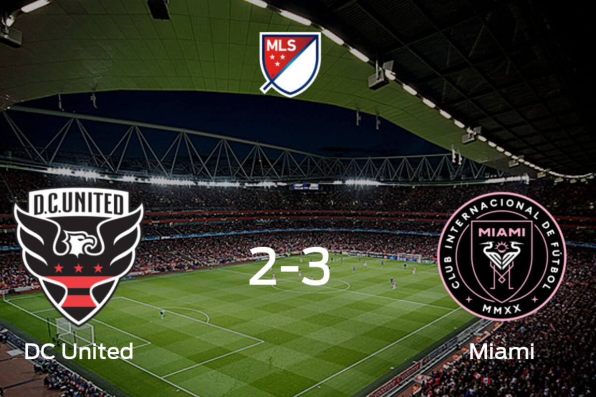 Inter de Miami se lleva la victoria después de derrotar 3-2 a DC United