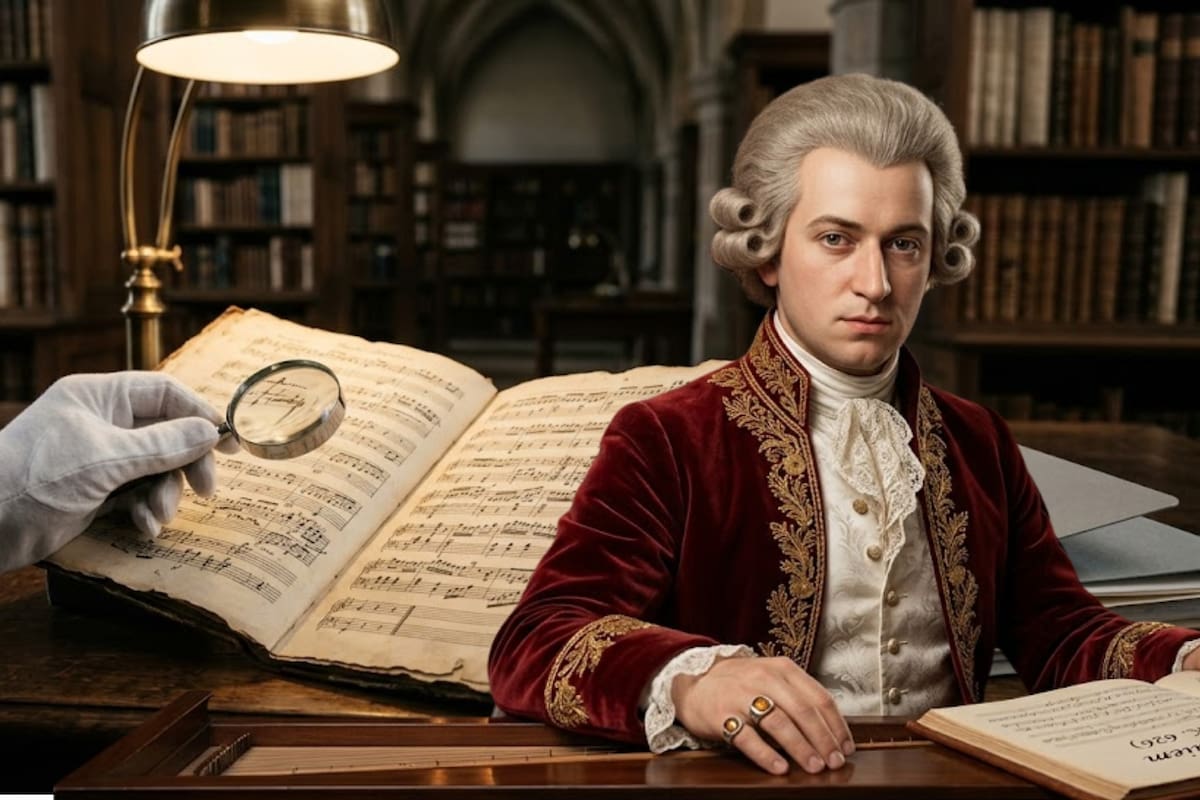 Manuscrito inédito de Mozart revela cómo unas lecciones fallidas a una noble francesa dejaron siete piezas desconocidas casi 250 años después