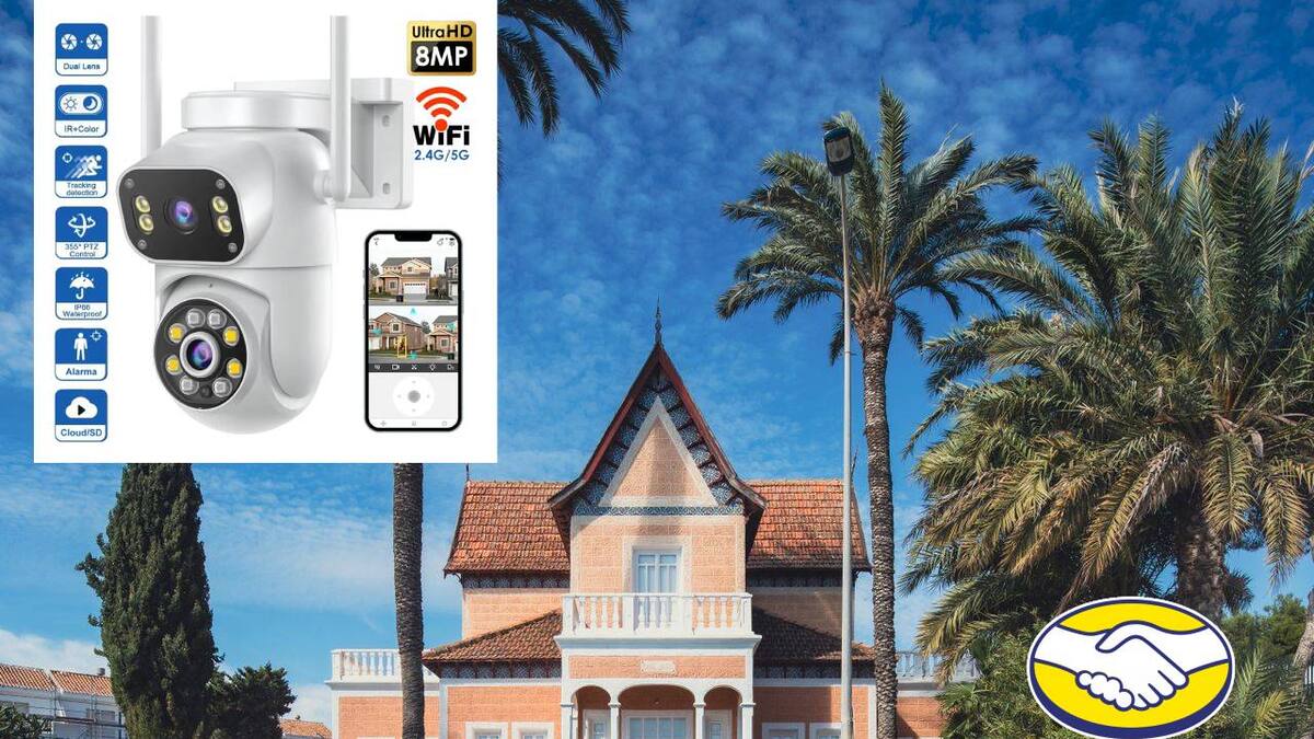 Mercado Libre remata cámaras de vigilancia WiFi desde 436 pesos; estas son las funciones que tienen