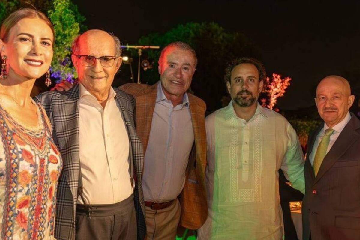 FOTO: Carlos Salinas de Gortari participa en exclusiva fiesta en Madrid