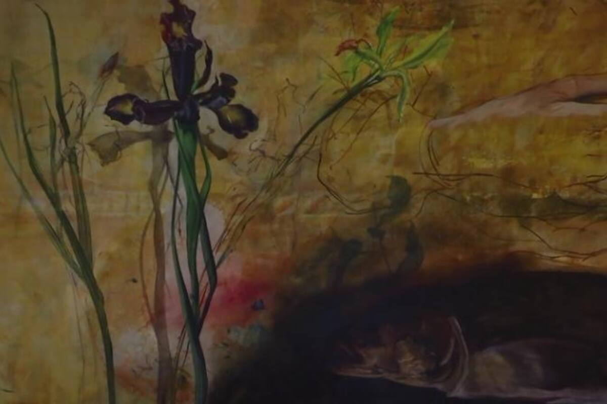 Las 33 pinturas ya cuelgan en muros de Los Pinos