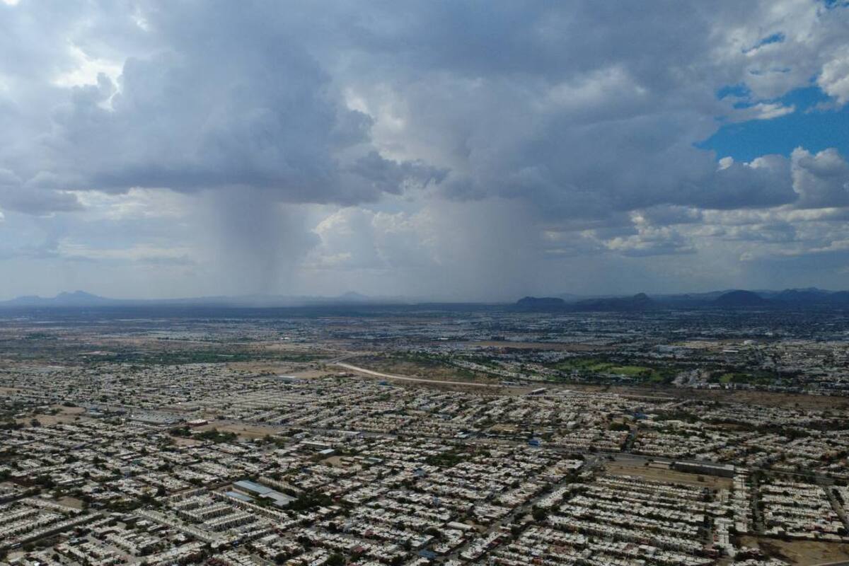 Hermosillo presenta un 50% de probabilidad de lluvia para este jueves