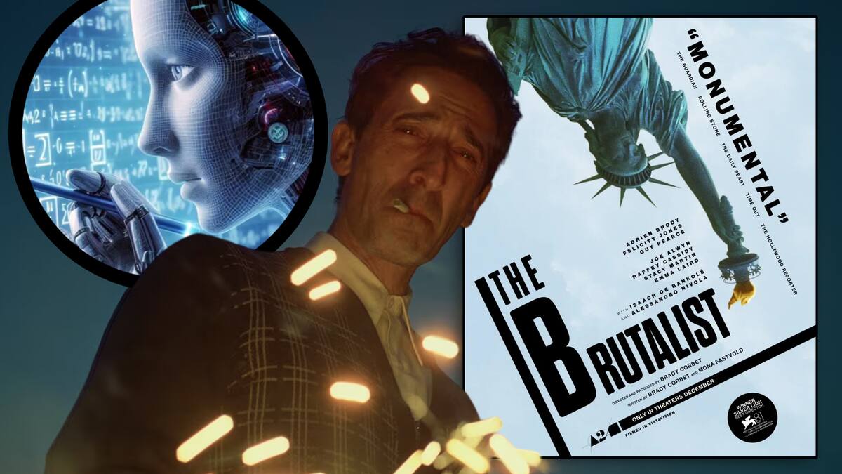 ‘The Brutalist’: Controversia por el uso de IA en la actuación de Adrien Brody y la arquitectura del filme. FOTO: Especial