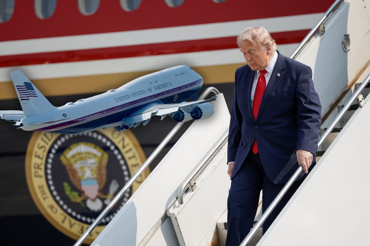 Trump estrena avión de 400 millones de dólares donado por Qatar y reabre debate por costo, lujo y seguridad presidencial