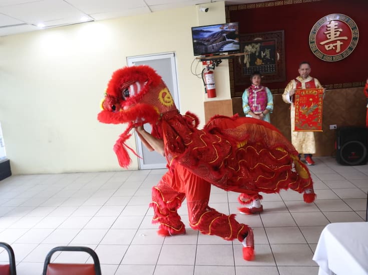 Celebran el Año Nuevo Chino con danza de León en Hermosillo: un evento lleno de tradición y esperanza