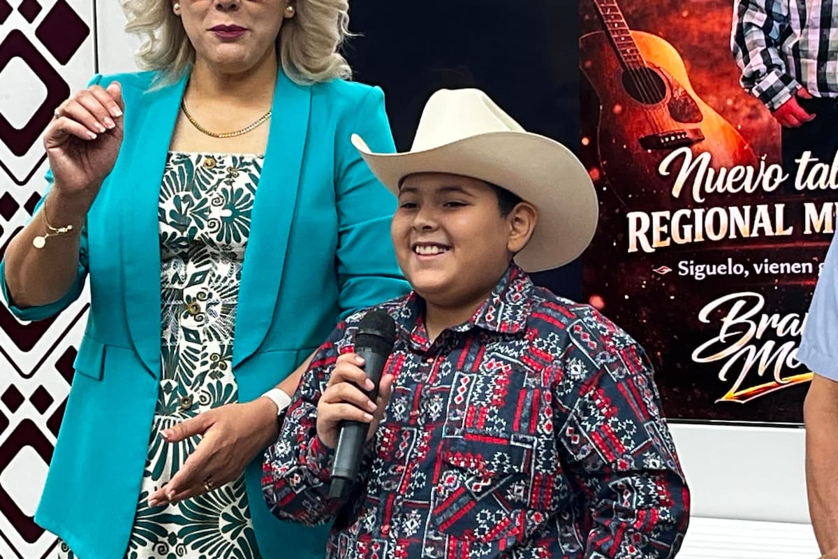 A sus 9 años, Brandon lleva el nombre de Cajeme a grandes escenarios