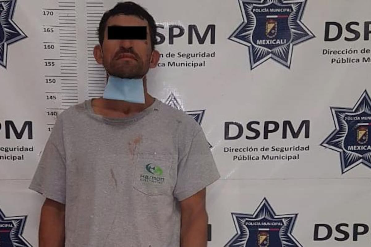 Detienen a sujeto por robo con violencia