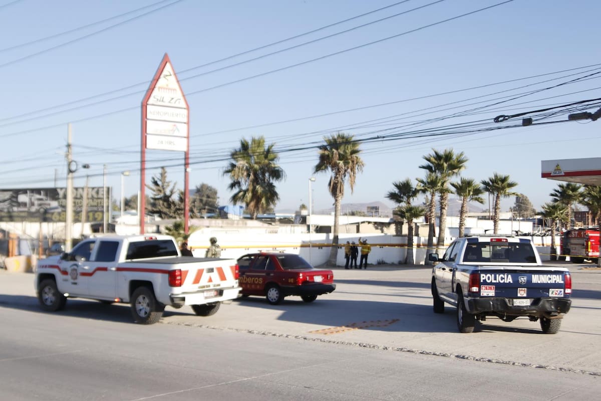 Muere hombre tras explosión de cilindro de gas en taller de Tijuana