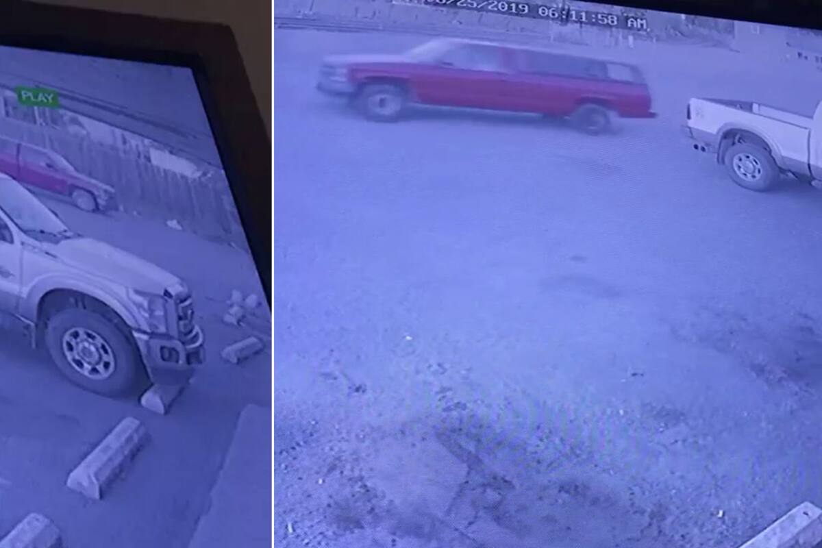 VIDEO: Roban su camioneta mientras asaltaba tienda