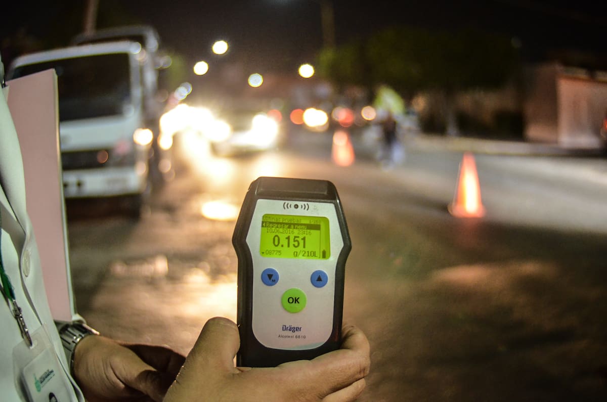 Los operativos de alcoholimetría se realizan de manera aleatoria en distintos puntos de Hermosillo. FOTO: BANCO DIGITAL GH