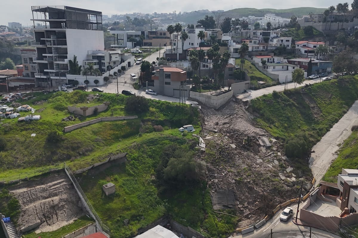 Tiene Tijuana mil 780 viviendas etiquetadas por deslizamientos