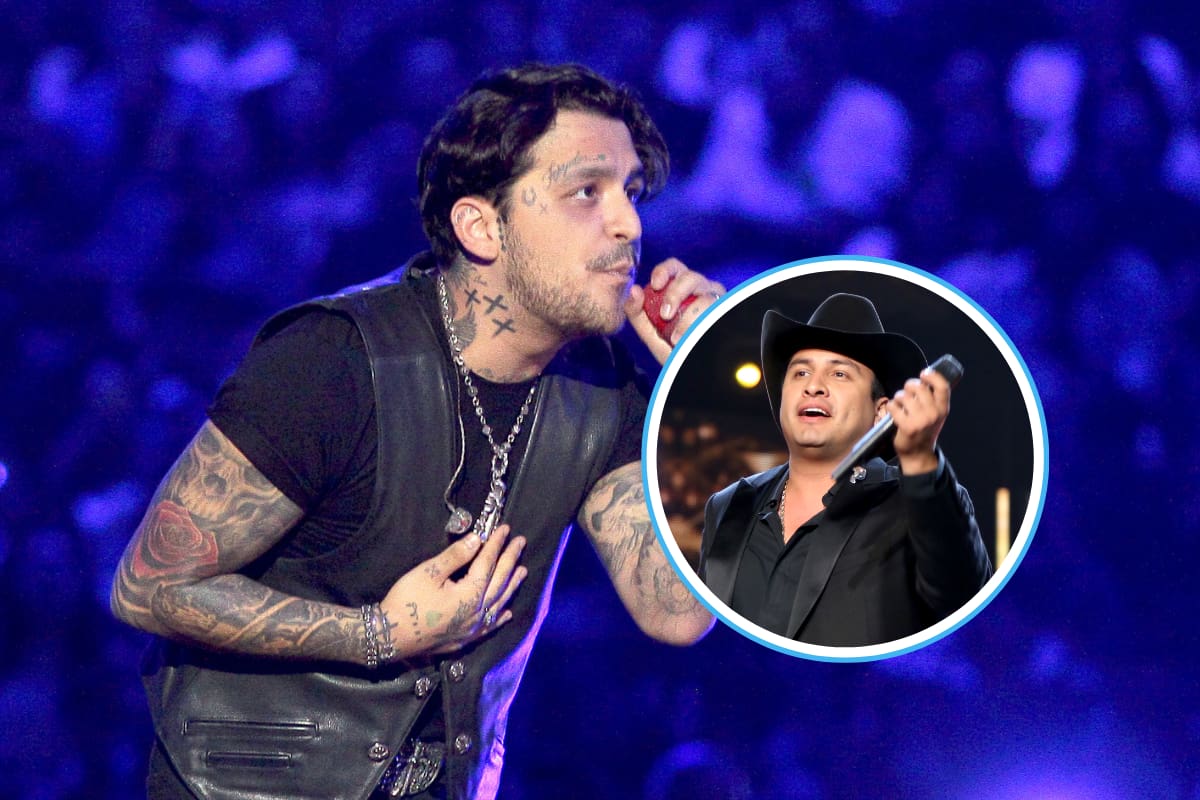 Christian Nodal sorprende al invitar a Julión Álvarez al escenario durante concierto en el Auditorio Telmex (VIDEO)