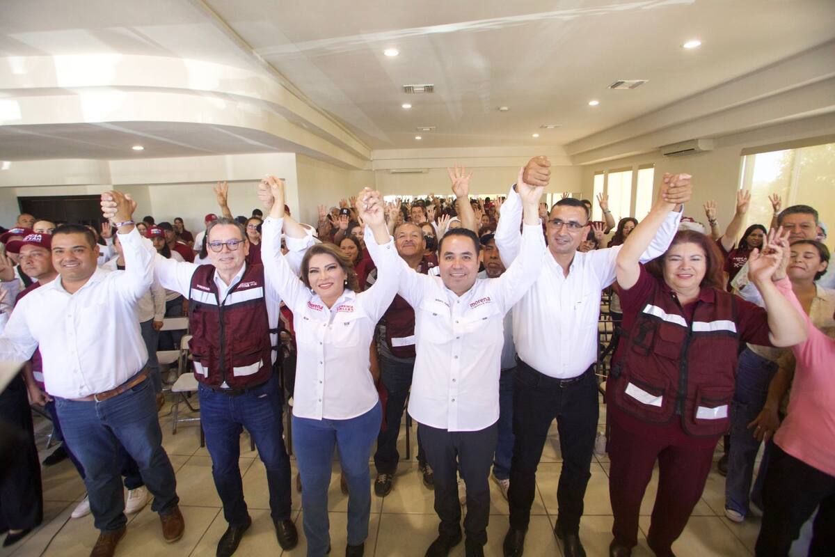 Morena arrasará en la región del desierto, asegura Heriberto Aguilar