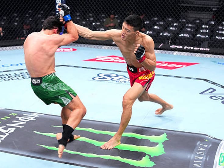 Ensenadense Jesús Aguilar cae en UFC 326