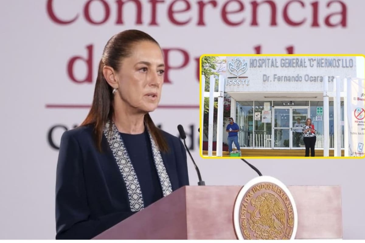 Sheinbaum analiza construir nuevo hospital del ISSSTE en Hermosillo y promete rehabilitar el Fernando Ocaranza