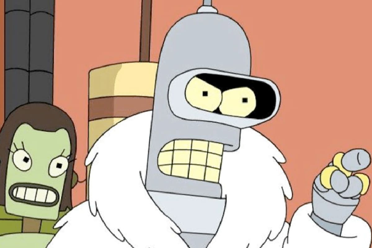 Así se vería Bender de Futurama en la vida real según la IA
