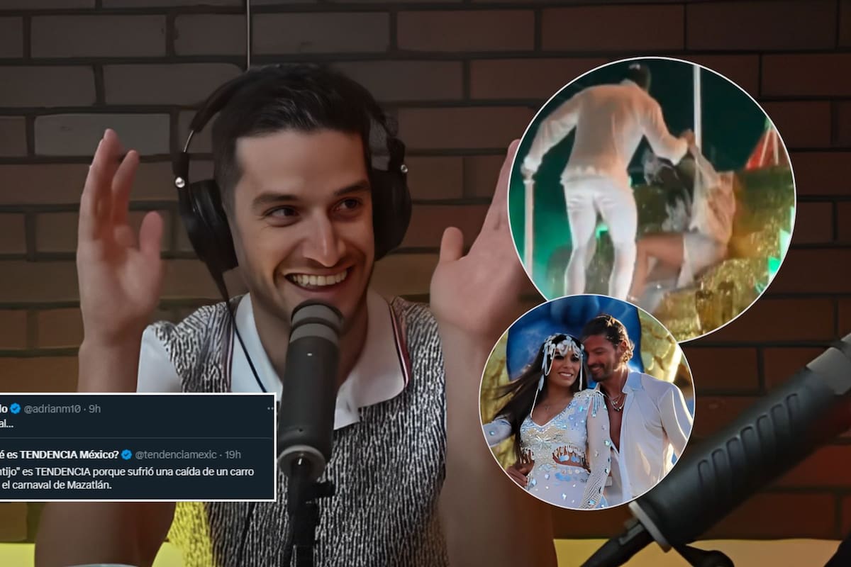 “Al que obra mal”: Adrián Marcelo se burla de la caída de Galilea Montijo en Mazatlán