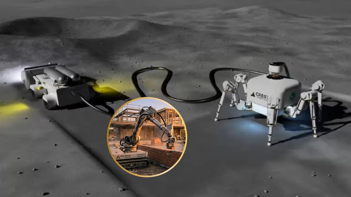 Un robot con forma de araña puede construir una casa de 200 metros cuadrados en solo un día y aunque esta tecnología equivale al trabajo de 100 albañiles las constructoras todavía se resisten a usar inteligencia artificial pese a la falta de mano de obra en el sector