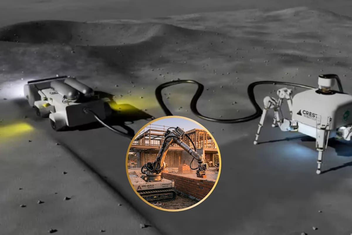 Un robot con forma de araña puede construir una casa de 200 metros cuadrados en solo un día y aunque esta tecnología equivale al trabajo de 100 albañiles las constructoras todavía se resisten a usar inteligencia artificial pese a la falta de mano de obra en el sector
