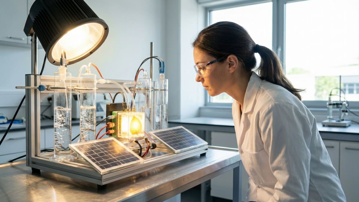 Científicos desarrollan un sistema que usa luz solar para transformar CO₂ en energía limpia, un avance real que podría cambiar cómo se producen los combustibles del futuro