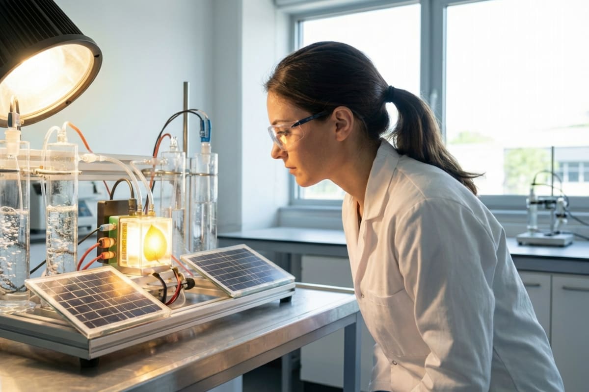 Científicos desarrollan un sistema que usa luz solar para transformar CO₂ en energía limpia, un avance real que podría cambiar cómo se producen los combustibles del futuro