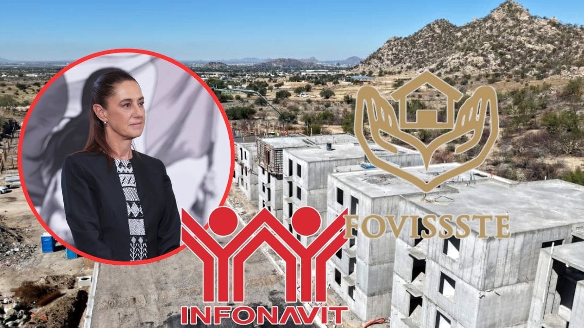 Claudia Sheinbaum envía propuesta de “vivienda adecuada” a Diputados, Infonavit y Fovissste podrán construir y rentar casas más allá de otorgar créditos