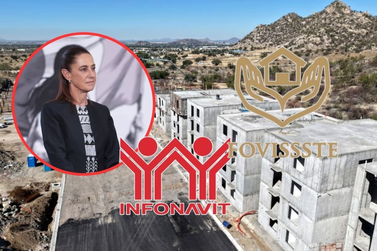 Claudia Sheinbaum envía propuesta de “vivienda adecuada” a Diputados, Infonavit y Fovissste podrán construir y rentar casas más allá de otorgar créditos