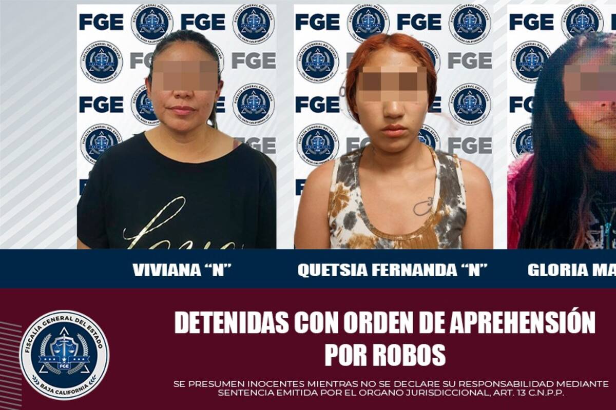 Arrestan a tres prófugas