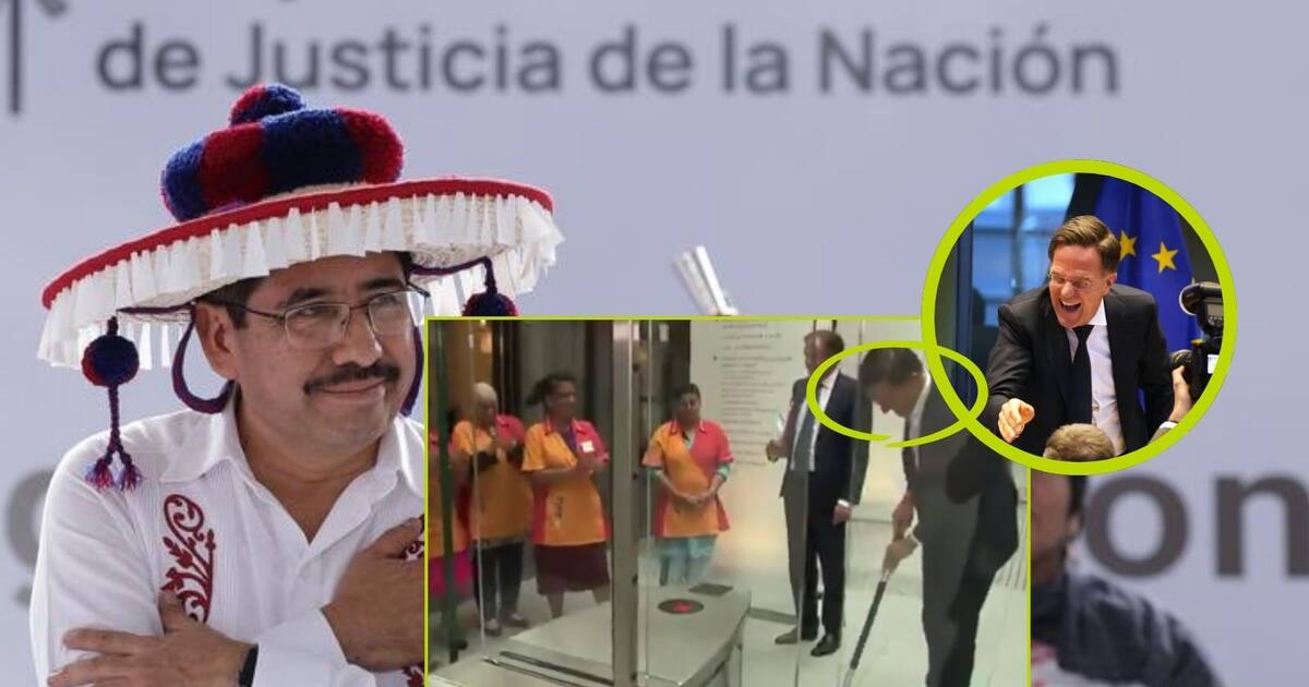 Ministro mexicano en polémica tras dejar que le limpien los zapatos tras derrame de café Ministro mexicano en polémica tras dejar que le limpien los zapatos tras derrame de café