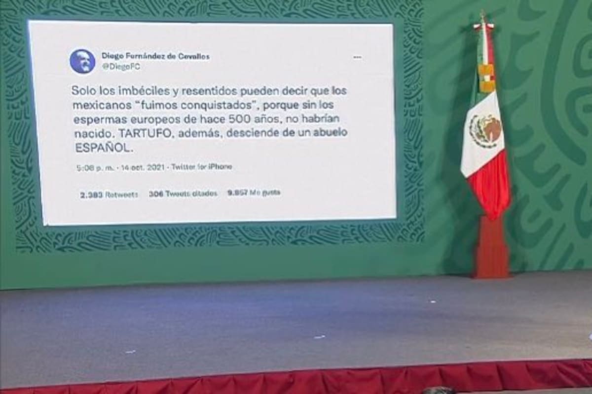 ¿Qué significa tartufo? palabra que usa Fernández de Cevallos para referirse a AMLO