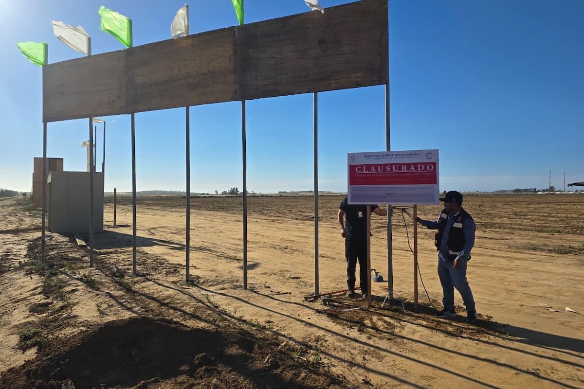 Inician procesos contra fraccionamientos irregulares en San Quintín