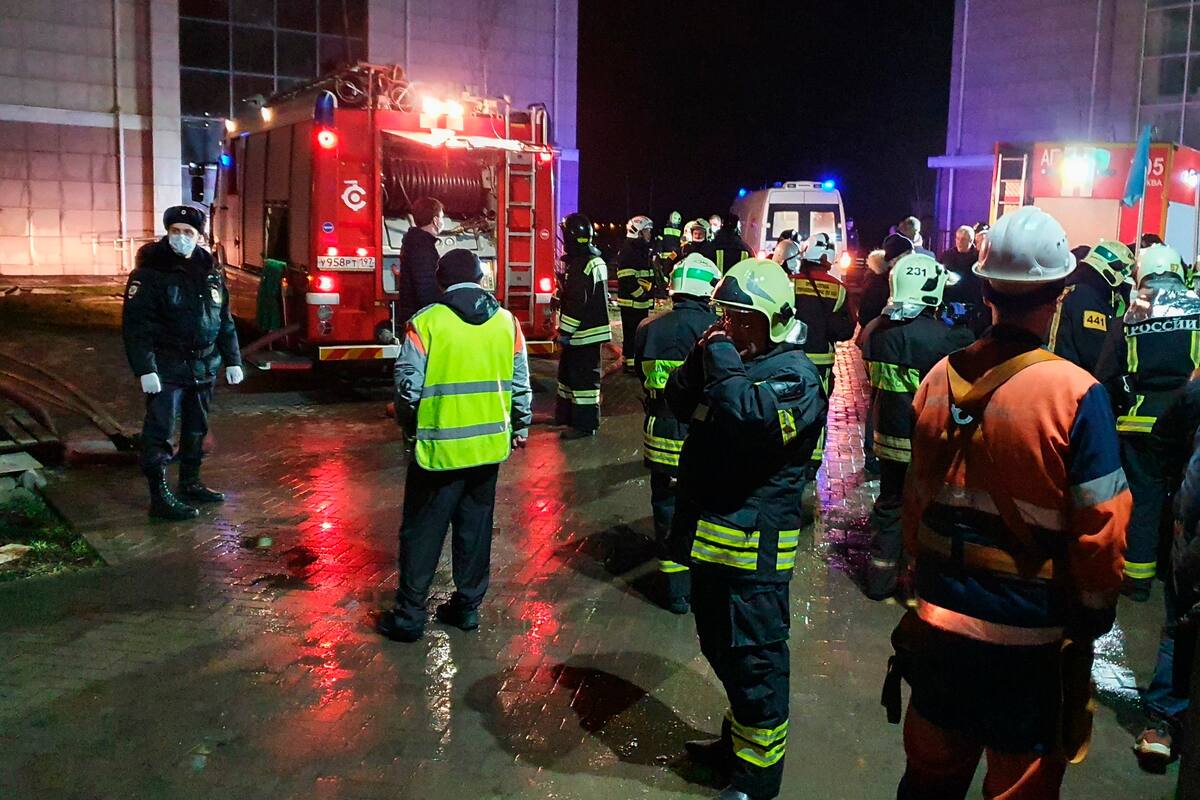 Cuatro muertos tras incendio en asilo de Moscú