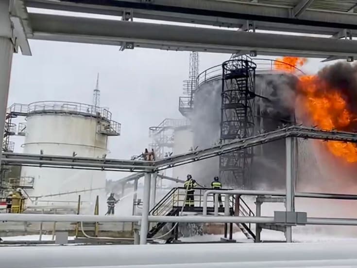 La estrategia de Ucrania contra Rusia: ataques a refinerías y crisis de gasolina
