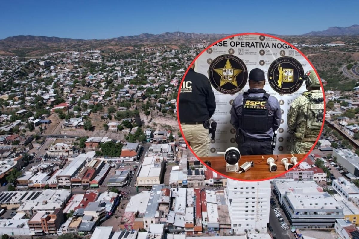 Aseguran cámaras de videovigilancia instaladas ilegalmente en Nogales