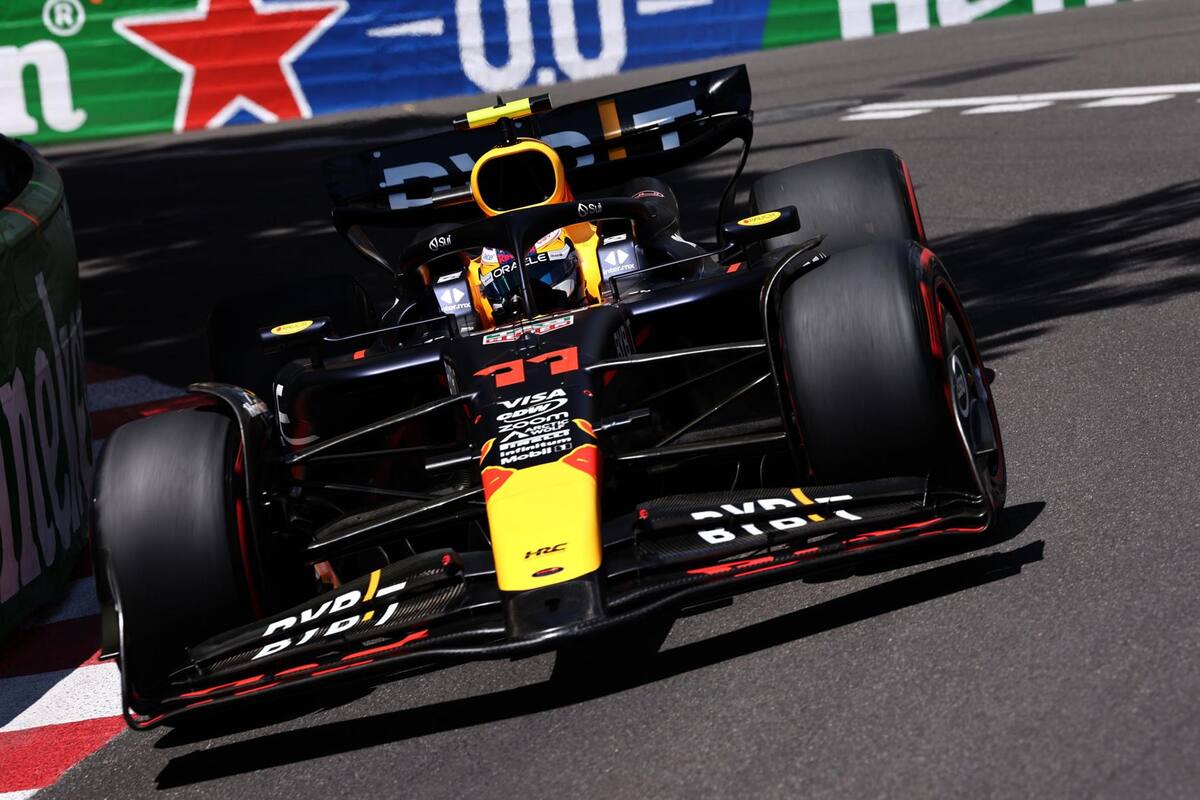 VIDEO: Checo Pérez sufre fuerte choque en el Gran Premio de Mónaco; ¡Su auto quedó destrozado!