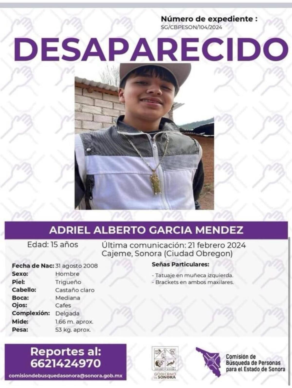 Desaparece familia de Queretanos en Ciudad Obregón