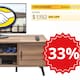 Oferta Relampago en Mercado Libre: Mueble Para TV de $1,799 a $1,192